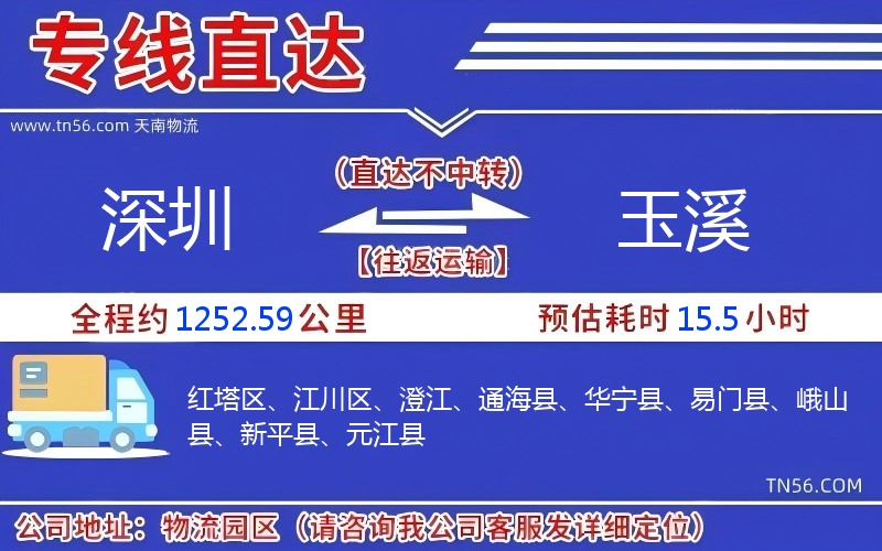 深圳到玉溪货运公司 深圳到玉溪货运公司