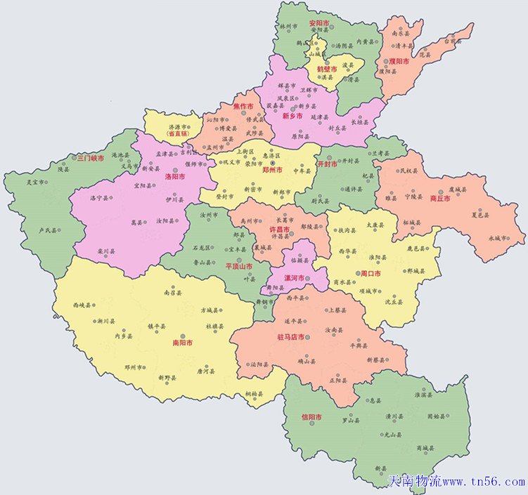 河南省地图wei-pan.cn